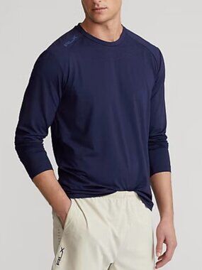 Ralph Lauren RLX Men’s Navy Long Sleeve Athletic Shirt XL